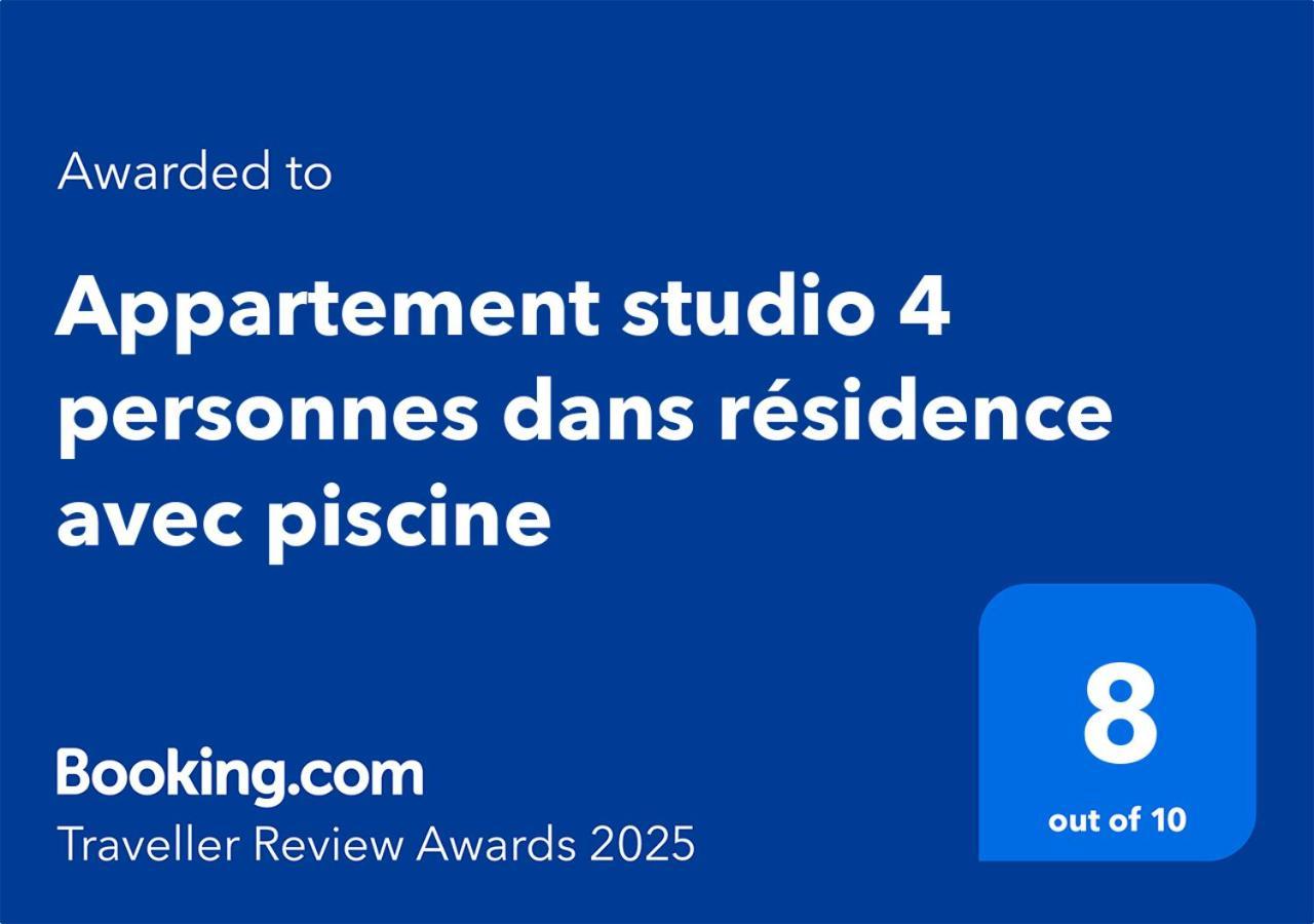 Appartement Studio 4 Personnes Dans Residence Avec Piscine Quiberon Ngoại thất bức ảnh